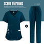 Nurse Uniform Medical Scrubs Set Women