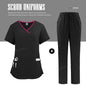 Nurse Uniform Medical Scrubs Set Women